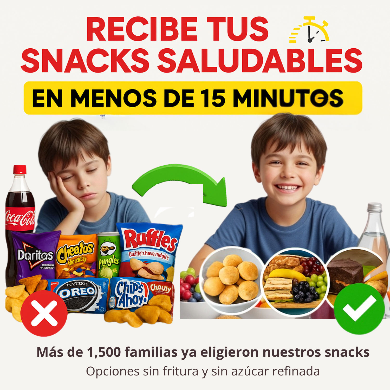 Guía de recetas Merienda Feliz